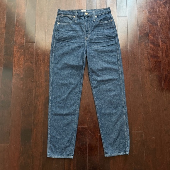 J. Crew Denim - J.CREW Women's Jeans Size 30 Dark Wash Denim High-rise Tapered